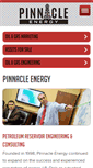 Mobile Screenshot of pinnacleenergy.com